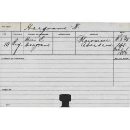 HARGRAVE, H (Agriculture)