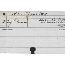 HARRISON, FM (Agriculture)