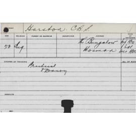 HARSTON, CB (Practical & Dairy Courses)