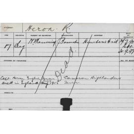 HERON, R (Agriculture)