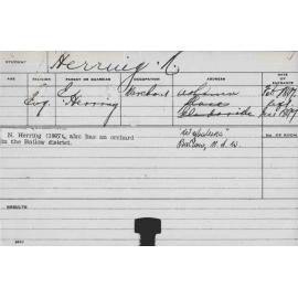 HERRING, N (Agriculture)