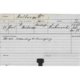 HOLBORROW, W (Agriculture)