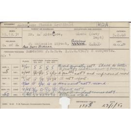 ALDERDICE, Thomas Archibald (Hawkesbury Diploma of Agriculture (HDA))