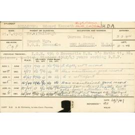 BULLOUGH, Edward Kenneth (Hawkesbury Diploma of Agriculture (HDA))