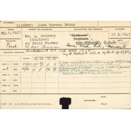 CAIRNEY, John Harvey Denny (Hawkesbury Diploma of Agriculture (HDA))