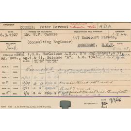 CONNIE, Peter Derwent (Hawkesbury Diploma of Agriculture (HDA))