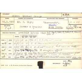 DIGBY, Michael George (Hawkesbury Diploma of Agriculture (HDA))