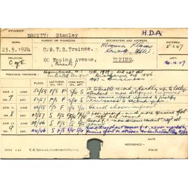 DRUITT, Stanley (Hawkesbury Diploma of Agriculture (HDA))