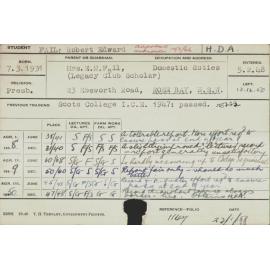 FAIL, Robert Edward (Hawkesbury Diploma of Agriculture (HDA))