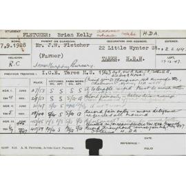 FLETCHER, Brian Kelly (Hawkesbury Diploma of Agriculture (HDA))