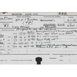 GRESHAM, Alick John (Hawkesbury Diploma in Dairy (HDD))