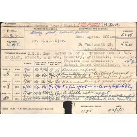 KJAR, Norman Avery Martin (Hawkesbury Diploma of Agriculture (HDA))