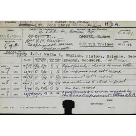 LEE, John Henry Newton (Hawkesbury Diploma of Agriculture (HDA))