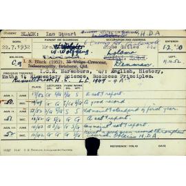 BLACK, Ian Stuart (Hawkesbury Diploma of Agriculture (HDA))