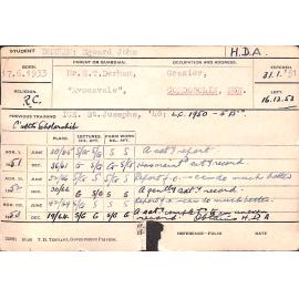 DERHAM, Edward John (Hawkesbury Diploma of Agriculture (HDA))