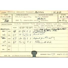 EGGINS, Kenneth Vincent (Hawkesbury Diploma in Dairy (HDD))