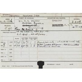 FOSTER, Bertram John (Hawkesbury Diploma of Agriculture (HDA))