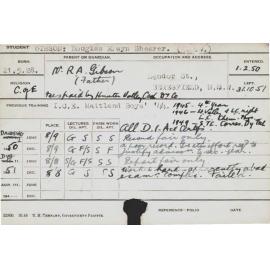GIBSON, Douglas Elwyn Shearer (Hawkesbury Diploma in Dairy (HDD))
