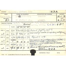 HILLSDON, Richard John (Hawkesbury Diploma of Agriculture (HDA))