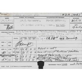 HINDMARSH, Michael Evan (Hawkesbury Diploma of Agriculture (HDA) (Horticulture))