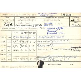 HOWLETT, Wesley John (Hawkesbury Diploma of Agriculture (HDA))