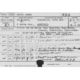 KERR, Kevin James (Hawkesbury Diploma of Agriculture (HDA))