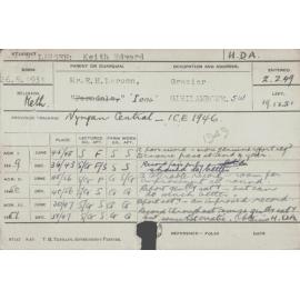 LARSEN, Keith Edward (Hawkesbury Diploma of Agriculture (HDA))