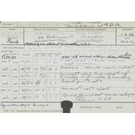 LAUGHTON, Harold Walter (Hawkesbury Diploma of Agriculture (HDA))