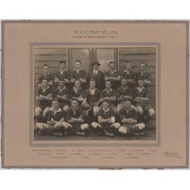 Football (Rugby Union) team - 1st XV, 1925 [Hawkesbury Agricultural College (HAC)]