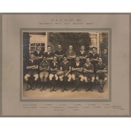 Football (Rugby Union) team - 1st XV, 1923 [Hawkesbury Agricultural College (HAC)]