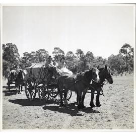 Horses and carts - Picture by JA Sherlock at HAC for "New Horizons" in "Nation builders"