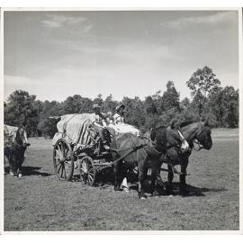 Horses and carts - Picture by JA Sherlock at HAC for "New Horizons" in "Nation builders"