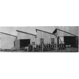Howard Rotary Hoe - Northmead Factory and staff [Hawkesbury Agricultural College (HAC)]
