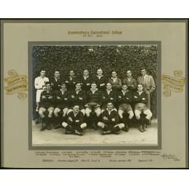 Football (Rugby Union) team - 1st XV, 1933 [Hawkesbury Agricultural College (HAC)]