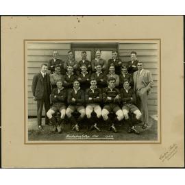 Football (Rugby Union) team - 1st XV, 1933 [Hawkesbury Agricultural College (HAC)]