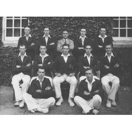Cricket team - 1st XI, 1936 [Hawkesbury Agricultural College (HAC)]