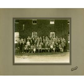 Winter School for Farmers, 1934 - group of farmers (Principal Southee is seated near the centre front, 6th from left) [Hawkesbury Agricultural College (HAC)]