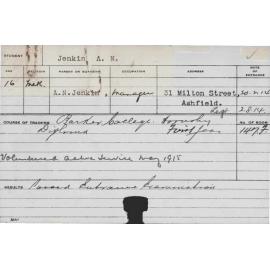 JENKIN, AN (Diploma)