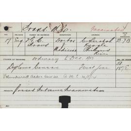 EVANS, Maurice C (Hawkesbury Diploma of Agriculture (HDA))