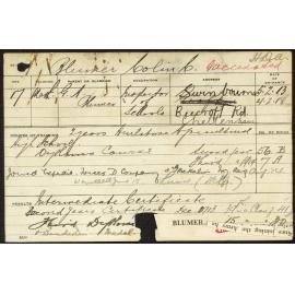 BLUMER, Colin Charles (Hawkesbury Diploma of Agriculture (HDA))