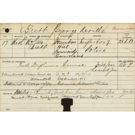 BRETT, George (Joe) Neville (Hawkesbury Diploma of Agriculture (HDA))