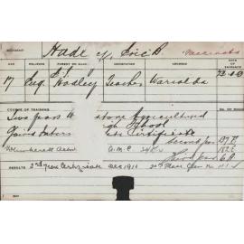 HADLEY, Eric B (Hawkesbury Diploma of Agriculture (HDA))