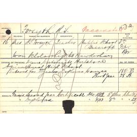 FORSYTH, RS (Hawkesbury Diploma of Agriculture (HDA))