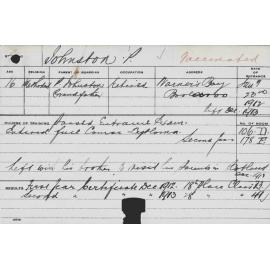 JOHNSTON, Peter (Hawkesbury Diploma of Agriculture (HDA) - First & Second Year Certificates only)
