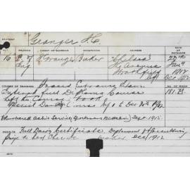 GRANGER, JC (Certificate - Dairy)