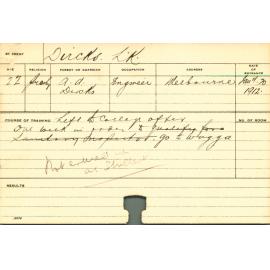 DIRCKS, LK (Course Not Identified)