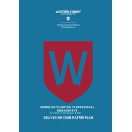 Learning Guide - Accounting Professional Engagement (200693) - Quarter 2 2017