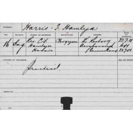 HARRIS, J Hamlyn (Practical)