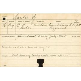 CARTER, John (Certificate - Dairy)