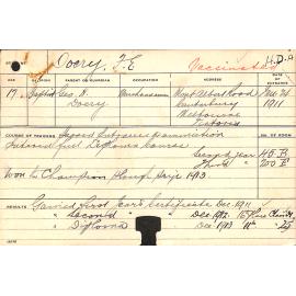 DOERY, FE (Hawkesbury Diploma of Agriculture (HDA))